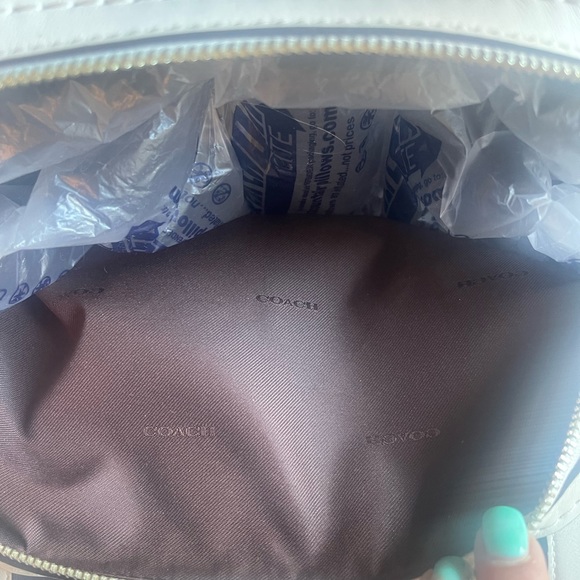 Coach Edie Shoulder Leather Bag 42 With Western Rivets. Original Price $660 - Picture 5 of 16